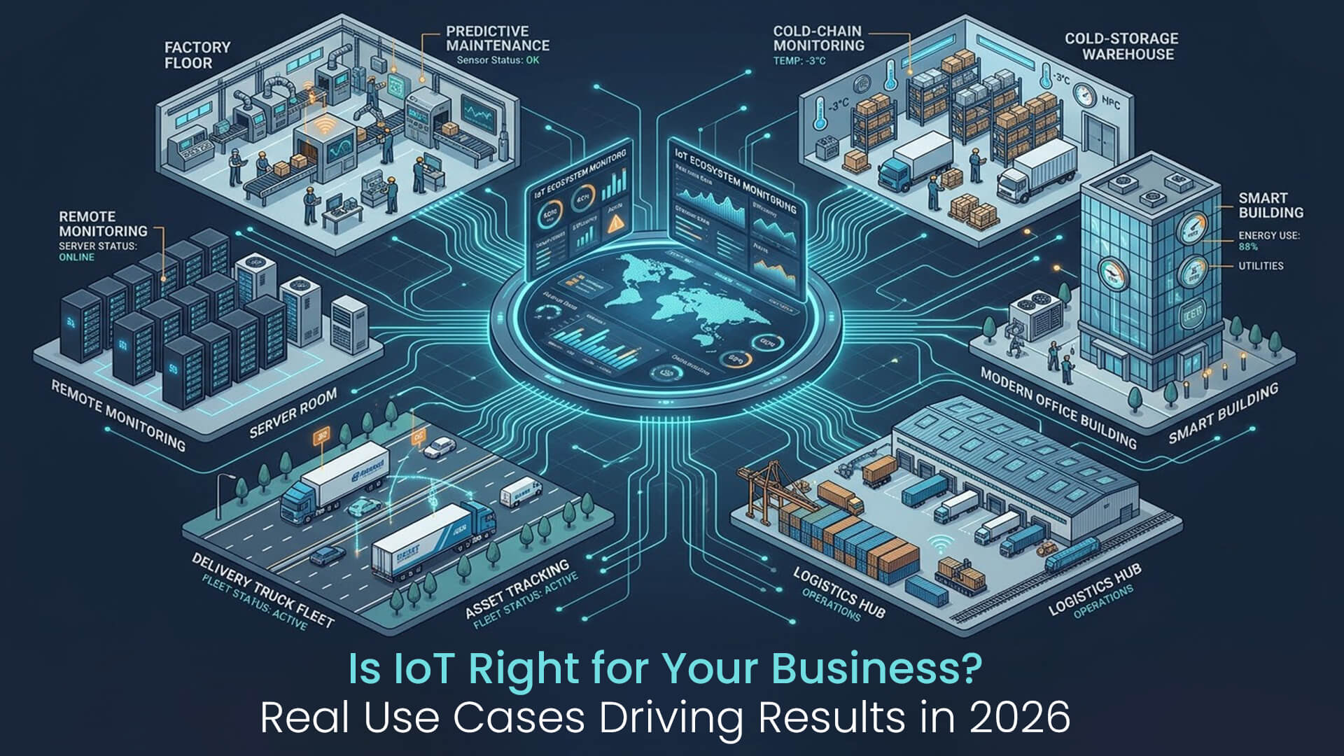 Is IoT right for your business — real use cases driving results in 2026, from predictive maintenance to smart buildings