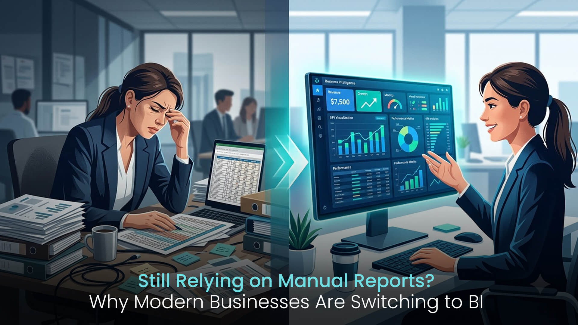 Still relying on manual reports — why modern businesses are switching to business intelligence